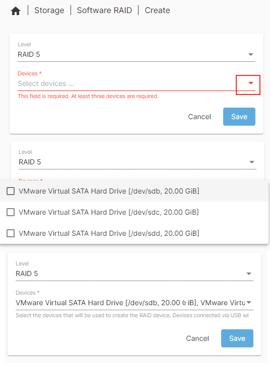 Comment créer un RAID dans OpenMediaVault Comment créer un RAID dans OpenMediaVault